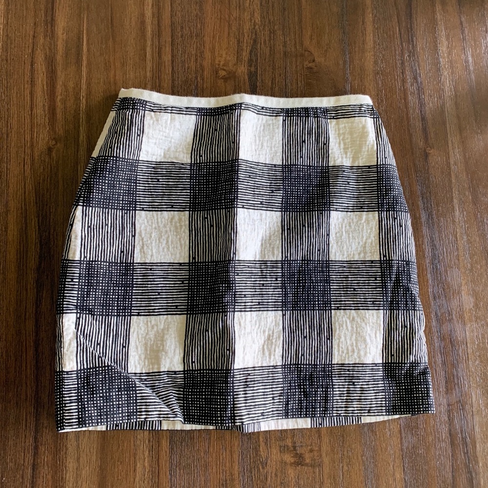 High-Waisted Madewell skirt